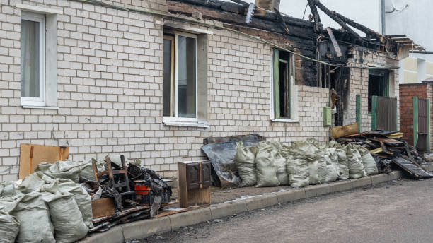 Professional Emergency Fire Cleanup technician working in Berlin, OH